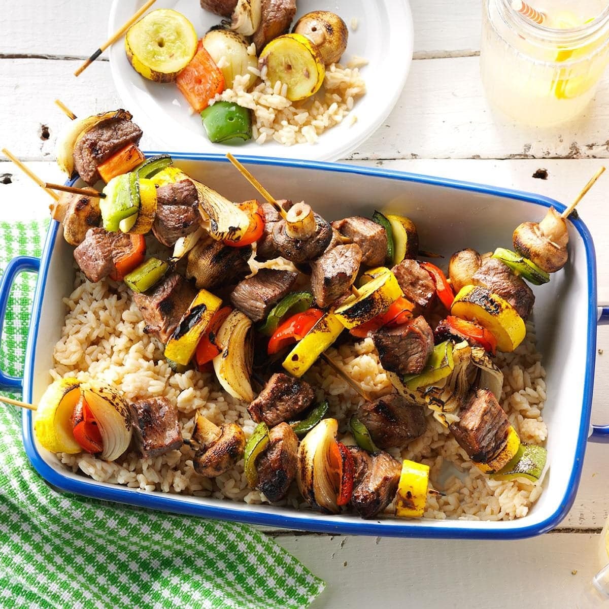 Summer Steak and Veggie Kabobs - Image