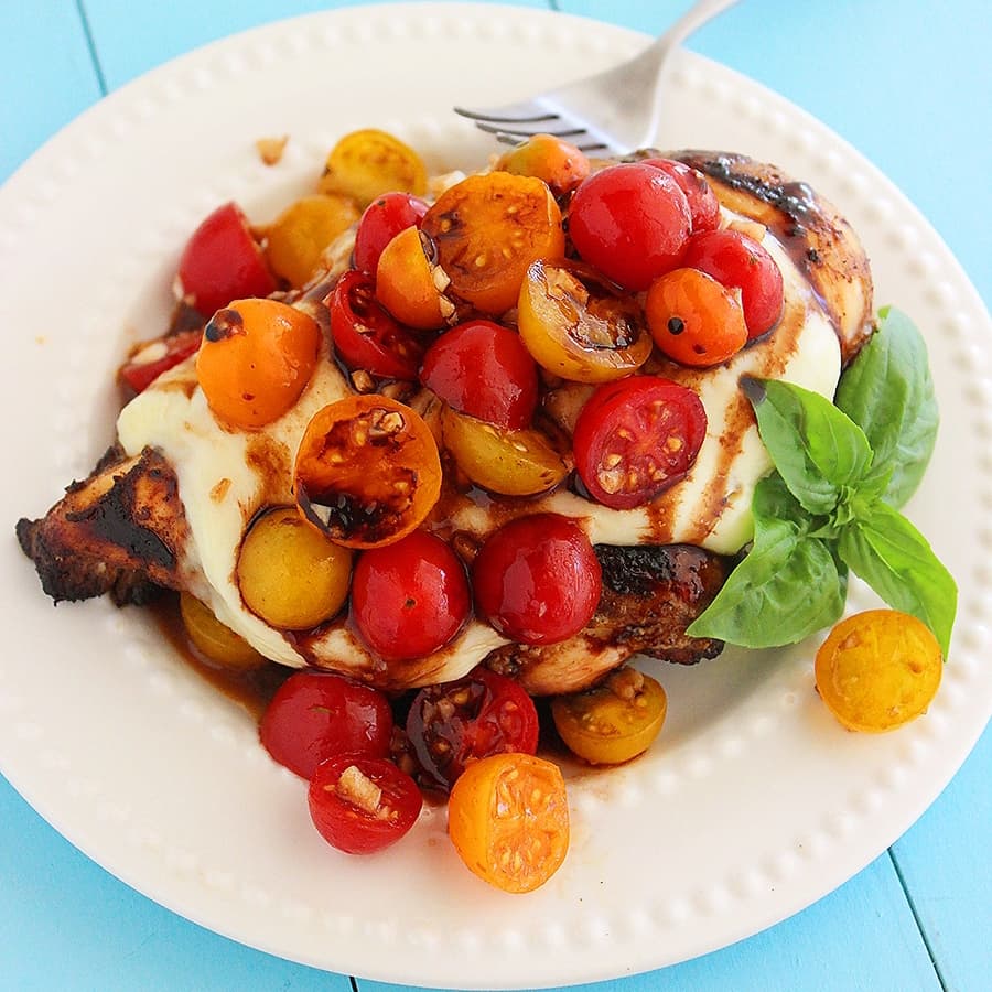 Grilled Chicken Caprese - Image