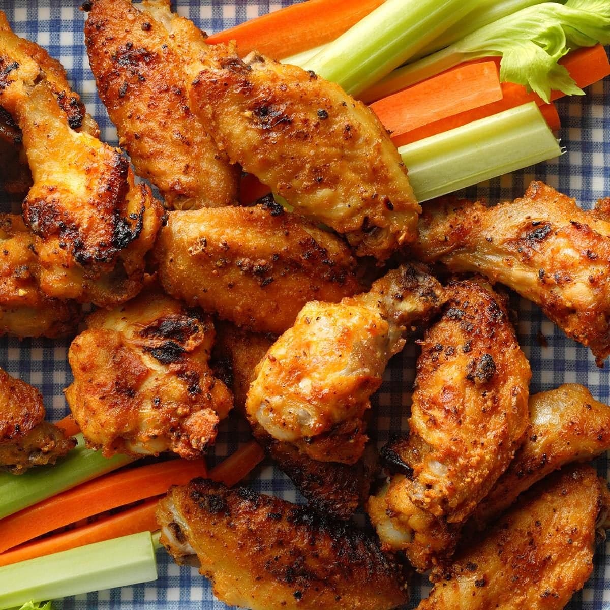 Crispy Grilled Wings - Image