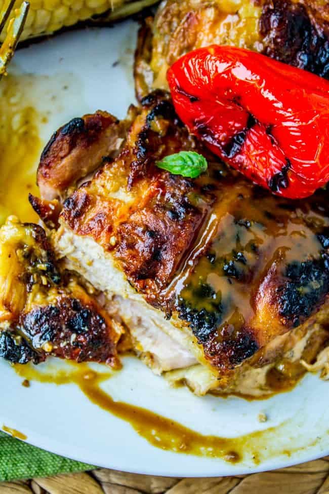 Slow-Grilled Mustard Chicken - Image