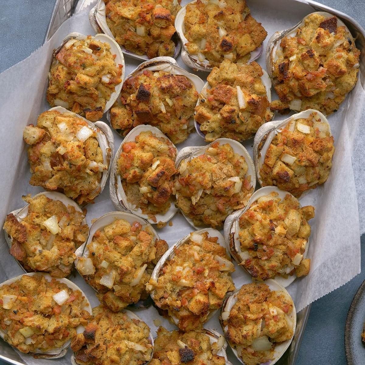 Rhode Island Stuffies (Stuffed Clams) - Image