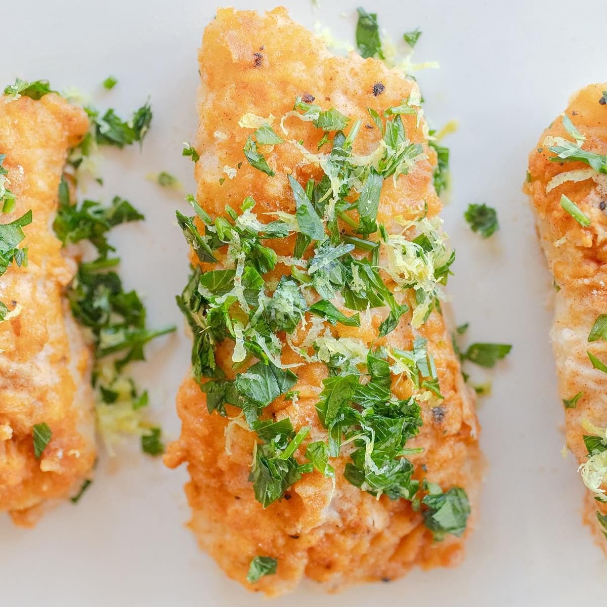 Lemon-Parsley Baked Cod - Image