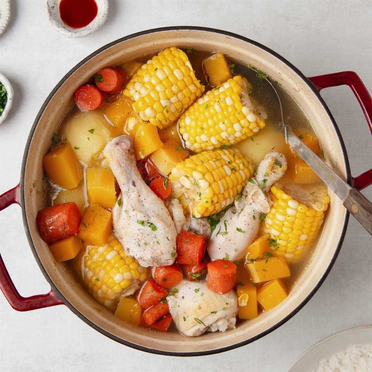 Cazuela (Chilean Chicken and Squash Stew) - Image