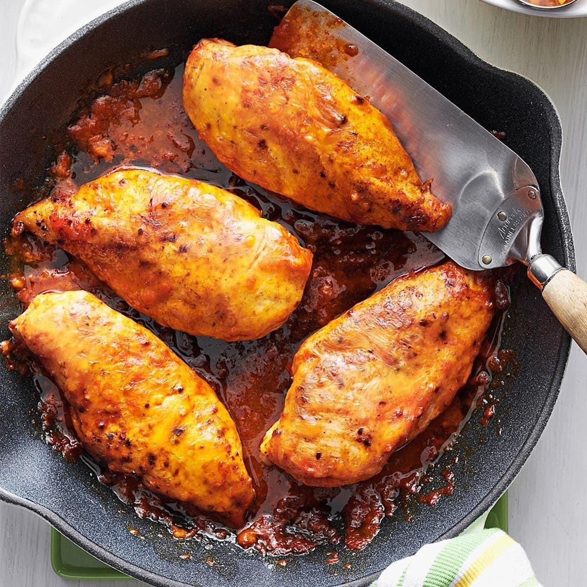 One-Skillet Enchilada Chicken - Image