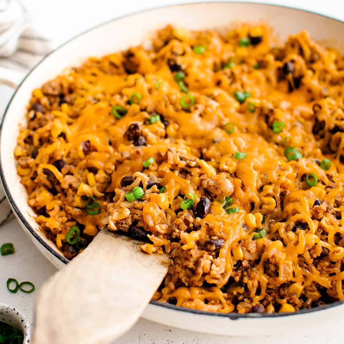 One-Pot Beef Enchilada Rice - Image