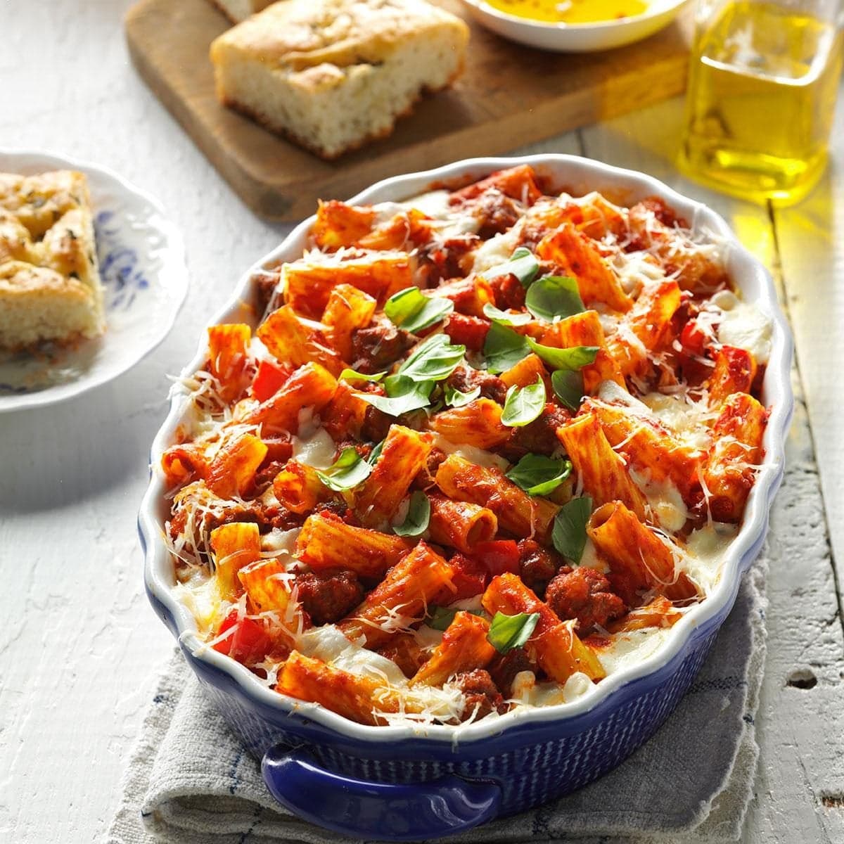 One-Pot Sausage and Peppers Rigatoni - Image