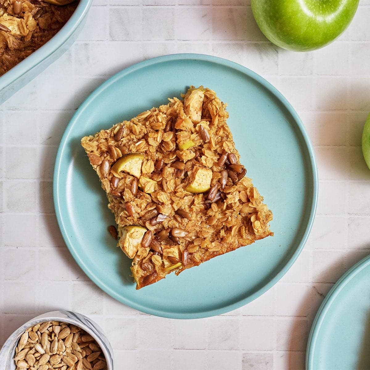 Maple Apple Cinnamon Baked Oatmeal - Image