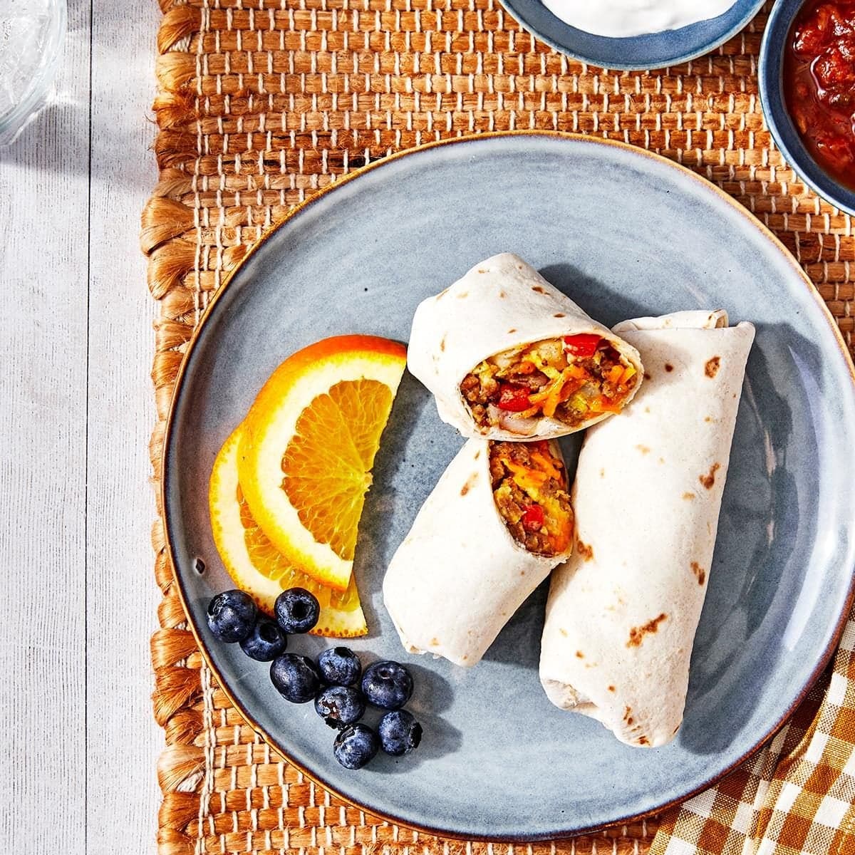 Make-Ahead Freezer Breakfast Burritos - Image