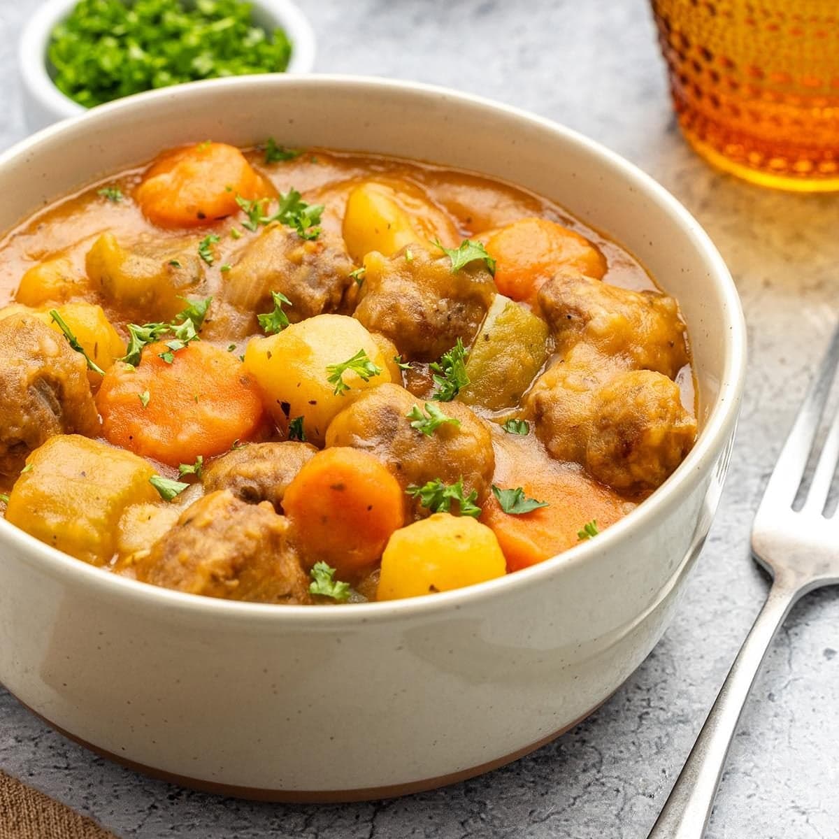 Big-Batch Italian Sausage and Potato Stew - Image