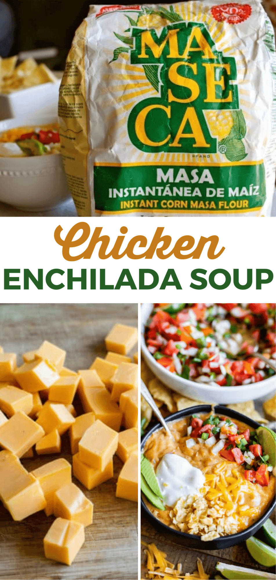 Big-Batch Creamy Chicken Enchilada Soup - Image