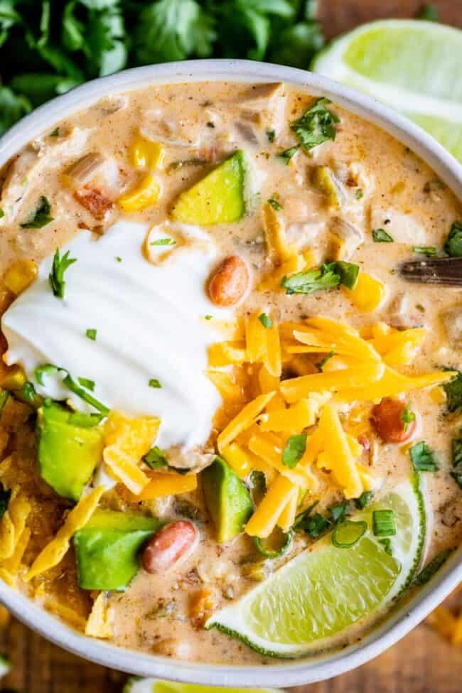 Creamy White Chicken Chili - Image