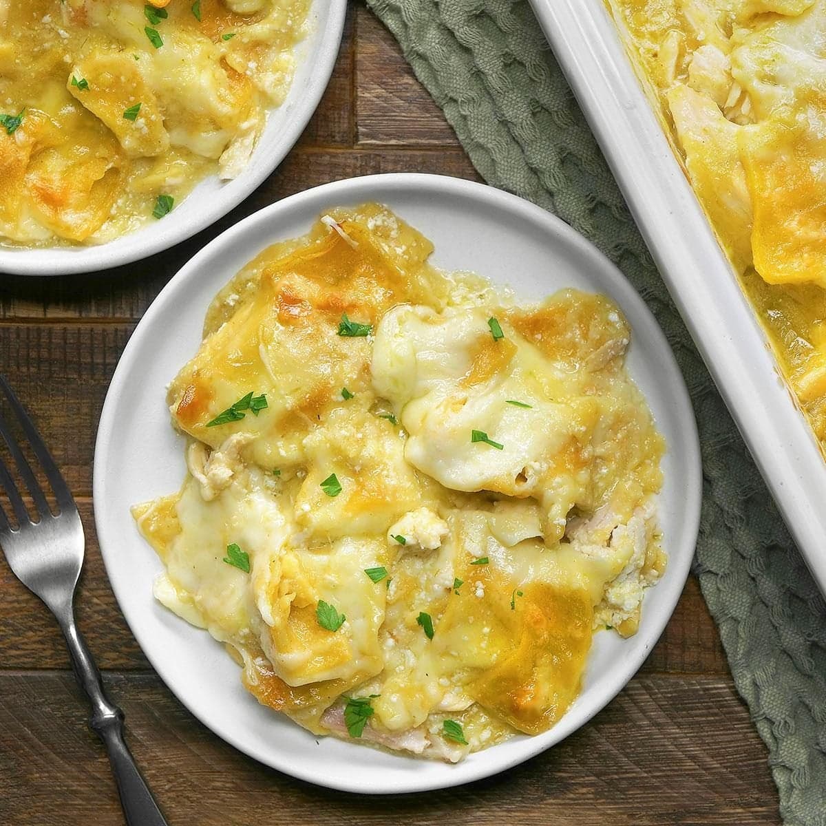 Make-Ahead Chicken Enchilada Casserole - Image