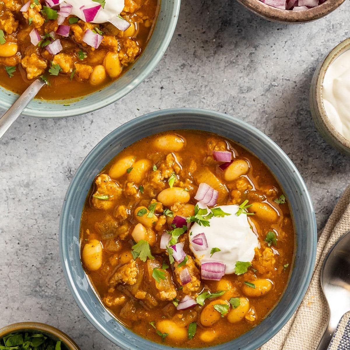 Turkey Sweet Potato Chili - Image