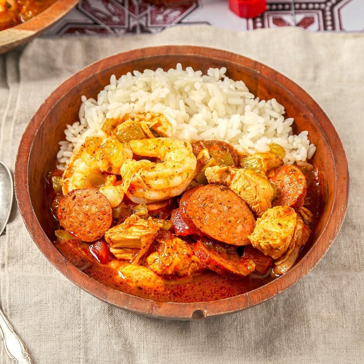 Slow Cooker Chicken and Sausage Jambalaya - Image
