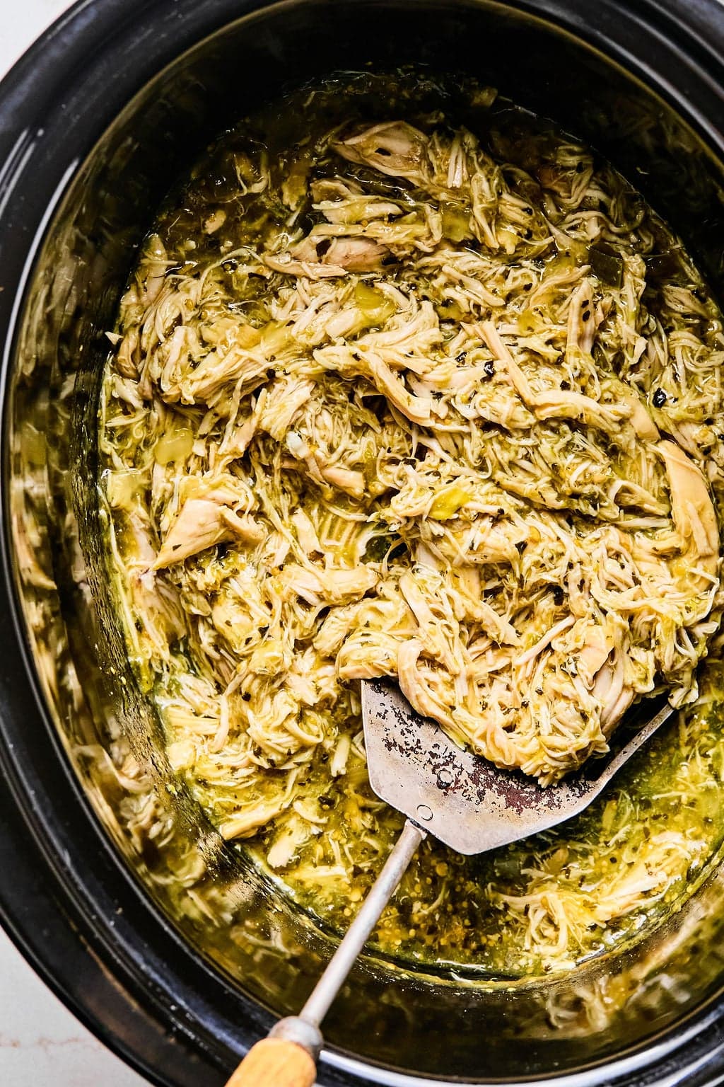 Slow Cooker Salsa Verde Chicken - Image