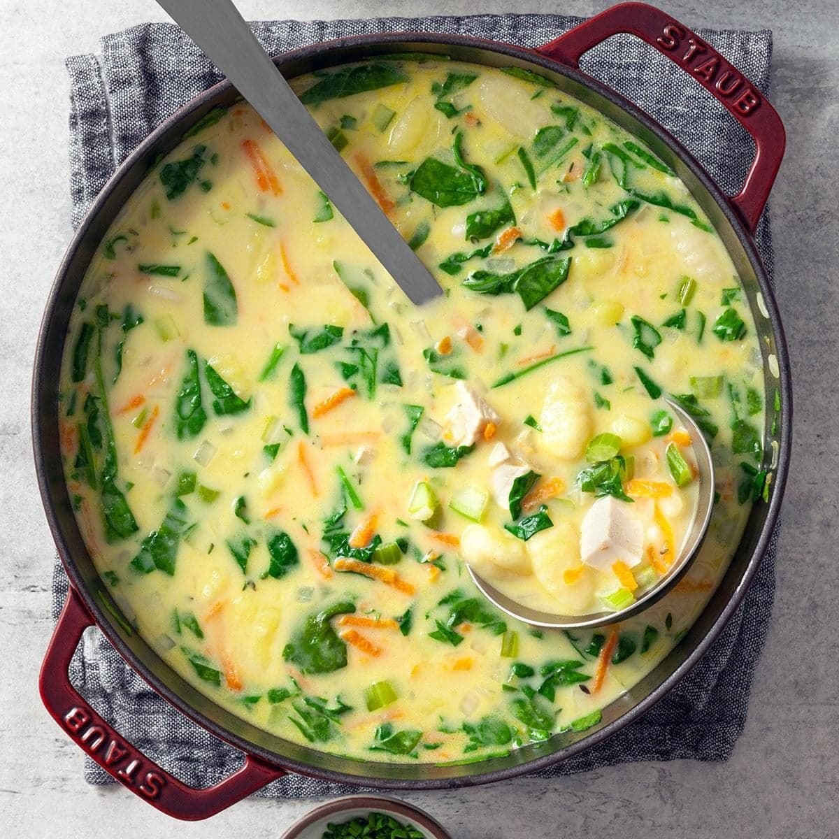Creamy Chicken Gnocchi Soup